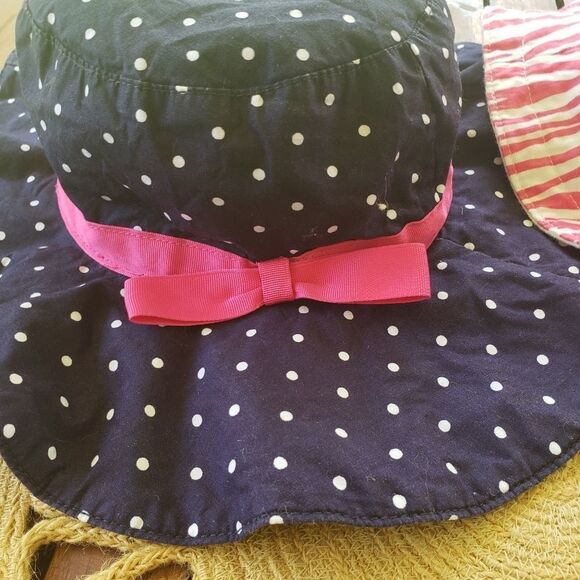 💗Lot of 2 Baby Sunhats Gymboree - Picture 4 of 6
